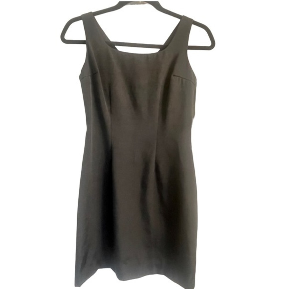 Vintage Deadstock New MY‎ MICHELLE black dress, sleeveless; size 3/4 Made in USA